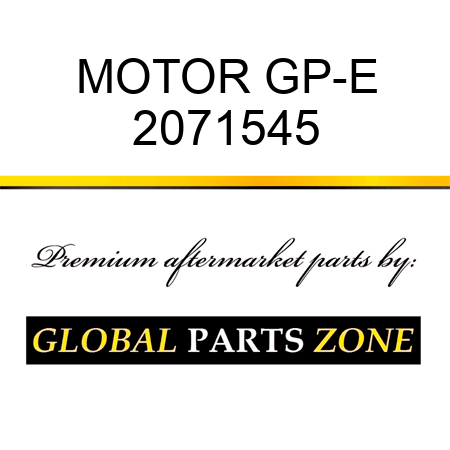 MOTOR GP-E 2071545