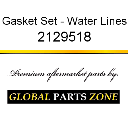 Gasket Set - Water Lines 2129518