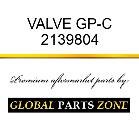 VALVE GP-C 2139804