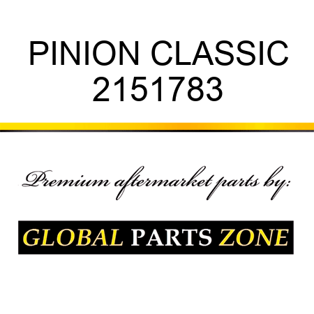 PINION CLASSIC 2151783