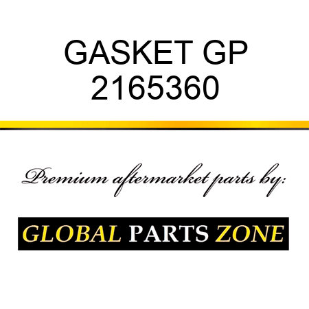 GASKET GP 2165360