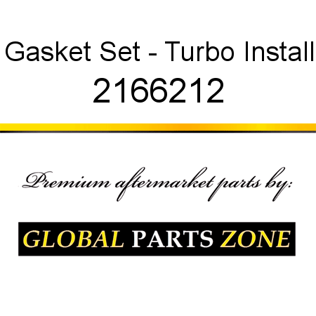 Gasket Set - Turbo Install 2166212