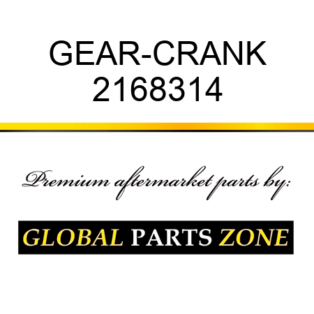 GEAR-CRANK 2168314