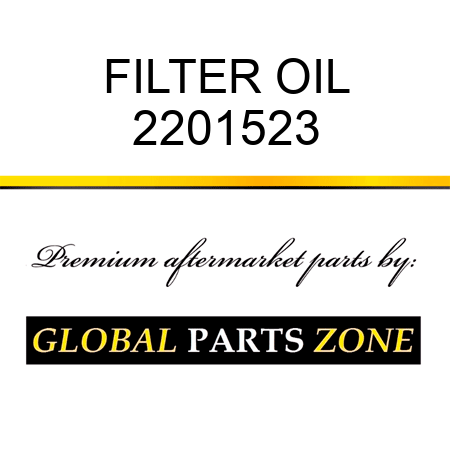 FILTER OIL 2201523