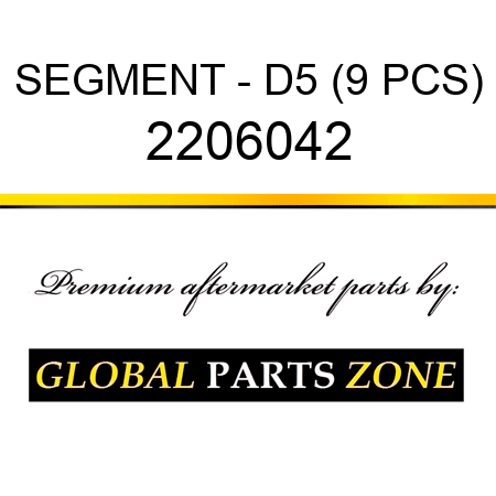 SEGMENT - D5 (9 PCS) 2206042