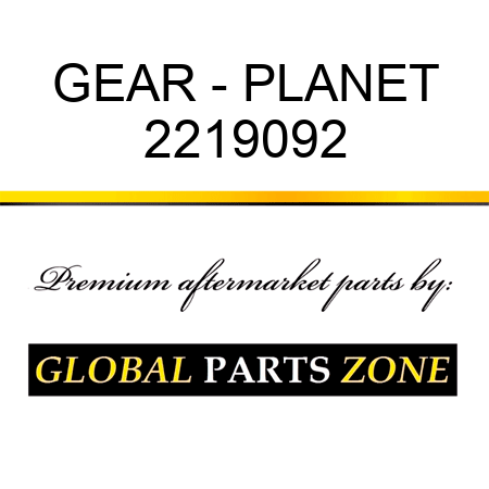 GEAR - PLANET 2219092