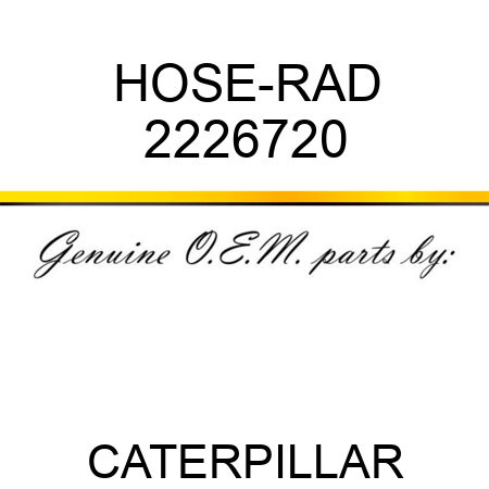 HOSE-RAD 2226720