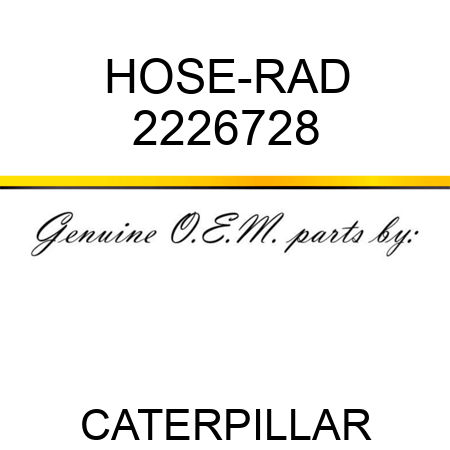 HOSE-RAD 2226728