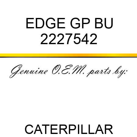 EDGE GP BU 2227542