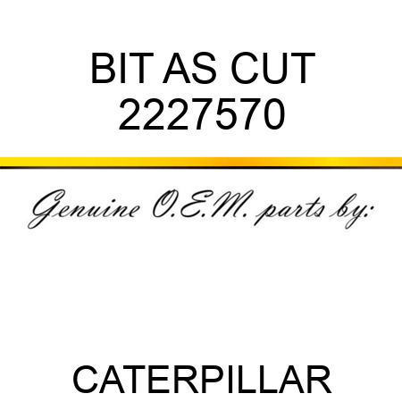 BIT AS CUT 2227570