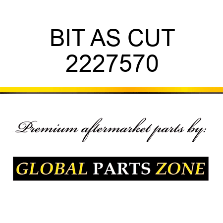 BIT AS CUT 2227570
