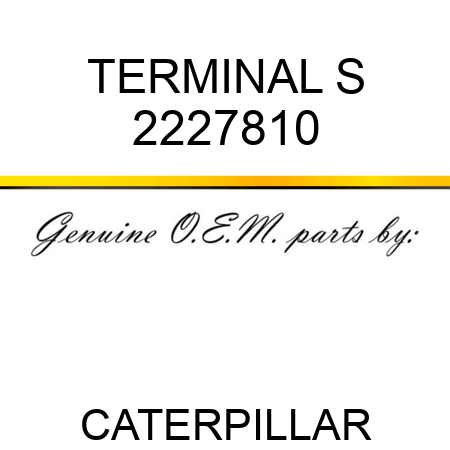 TERMINAL S 2227810