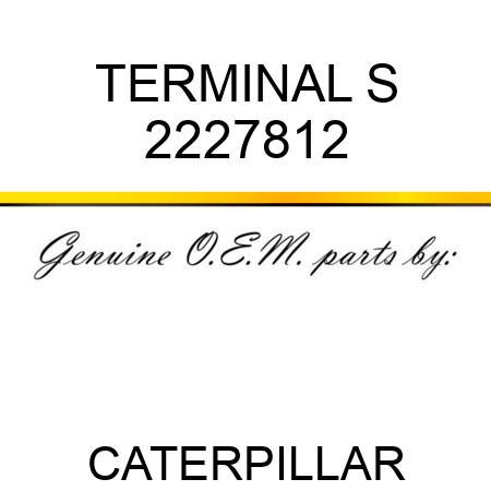 TERMINAL S 2227812