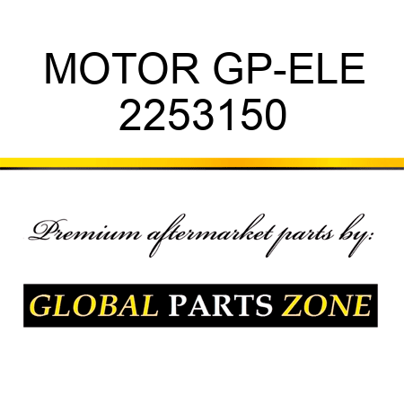 MOTOR GP-ELE 2253150