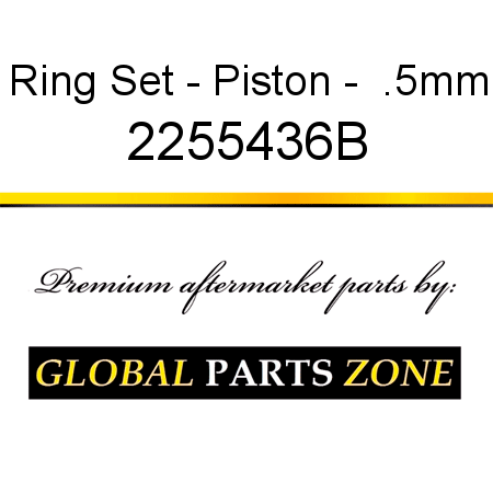Ring Set - Piston -  .5mm 2255436B