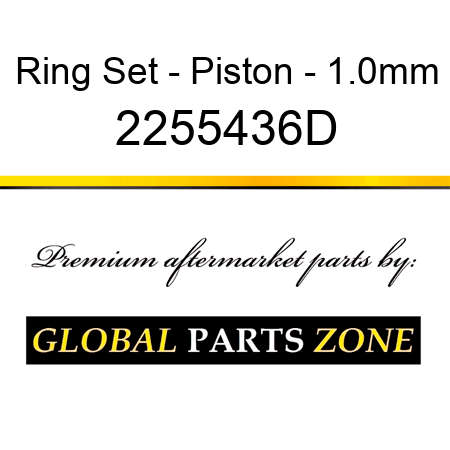 Ring Set - Piston - 1.0mm 2255436D