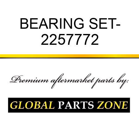 BEARING SET- 2257772