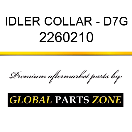 IDLER COLLAR - D7G 2260210