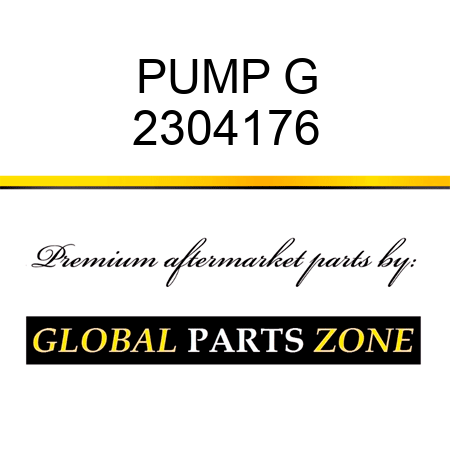 PUMP G 2304176