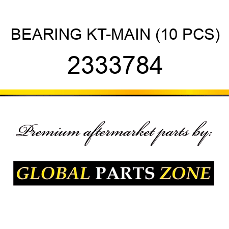 BEARING KT-MAIN (10 PCS) 2333784