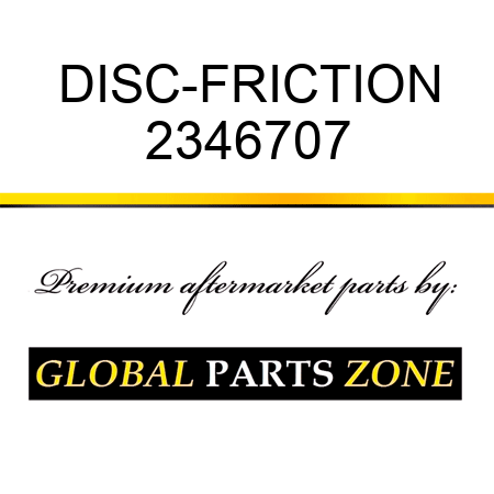 DISC-FRICTION 2346707