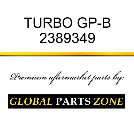 TURBO GP-B 2389349