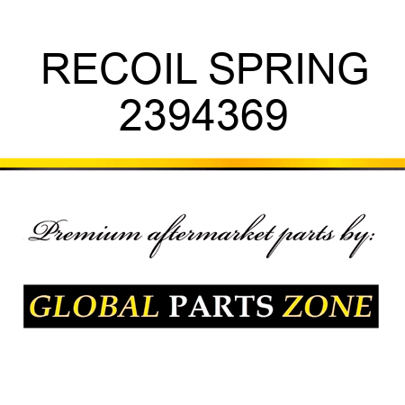 RECOIL SPRING, 2394369