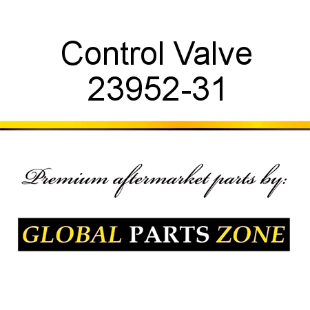 Control Valve 23952-31