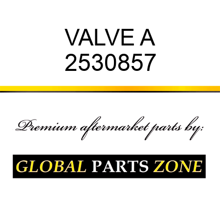 VALVE A 2530857