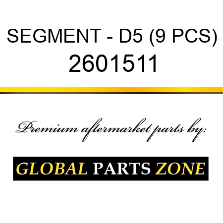 SEGMENT - D5 (9 PCS) 2601511