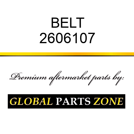 BELT 2606107