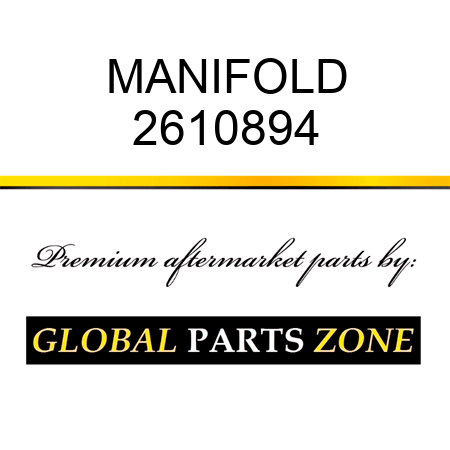 MANIFOLD 2610894