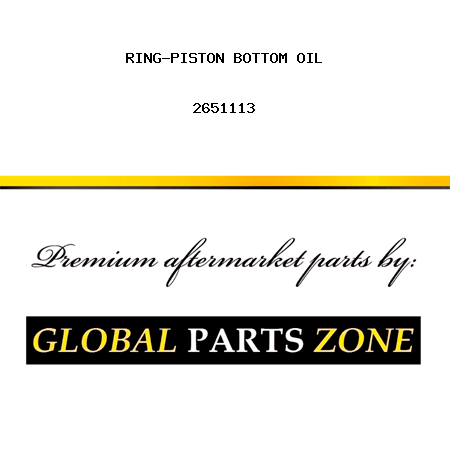 RING-PISTON BOTTOM OIL 2651113