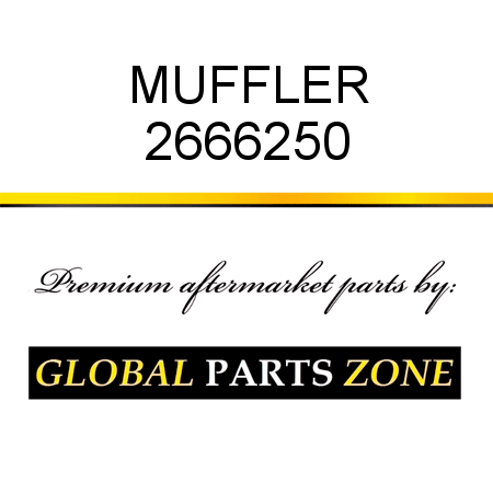 MUFFLER 2666250