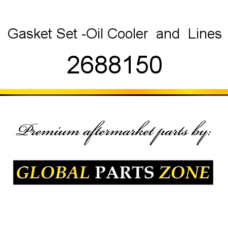 Gasket Set -Oil Cooler & Lines 2688150