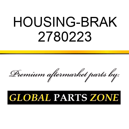 HOUSING-BRAK 2780223