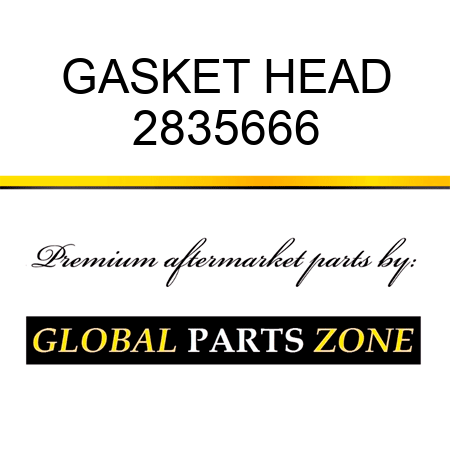 GASKET HEAD 2835666