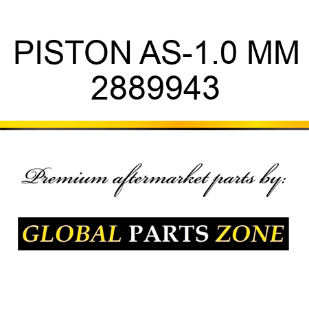 PISTON AS-1.0 MM 2889943