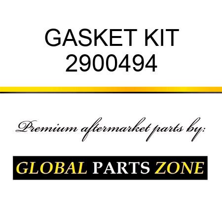 GASKET KIT 2900494