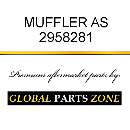 MUFFLER AS 2958281
