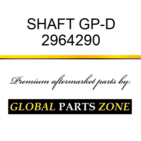 SHAFT GP-D 2964290