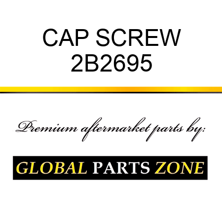 CAP SCREW 2B2695