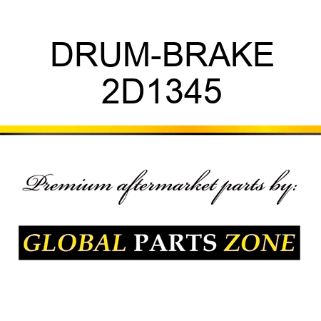 DRUM-BRAKE 2D1345