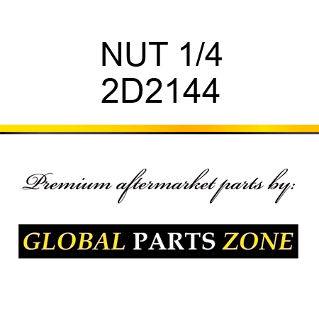 NUT 1/4 2D2144