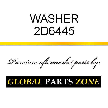 WASHER 2D6445