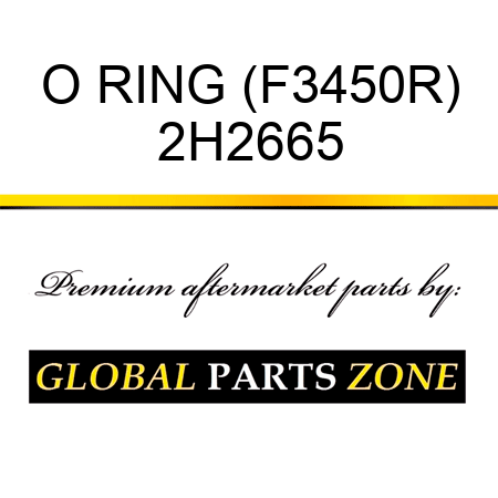 O RING (F3450R) 2H2665