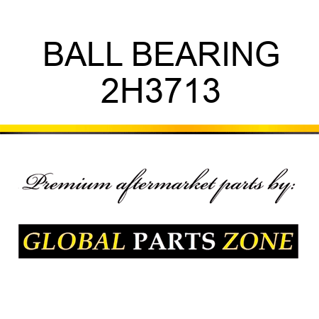 BALL BEARING 2H3713