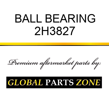 BALL BEARING 2H3827