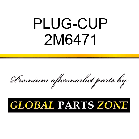 PLUG-CUP 2M6471
