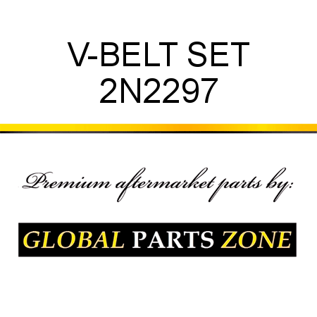 V-BELT SET 2N2297